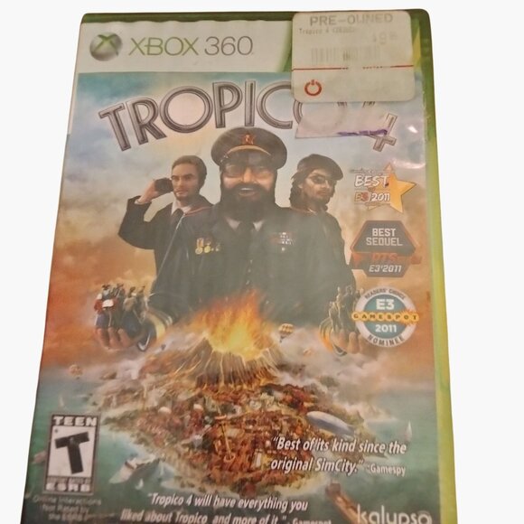 Tropico 4 Xbox 360 Video Game Pre Owned Complete Case - Picture 1 of 3